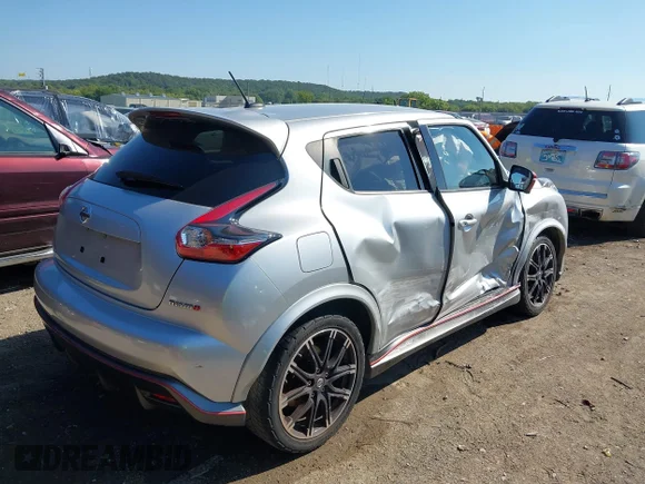 ✅ 2015 Nissan Juke S • VIN: JN8AF5MR7FT510768 • Лот: 43133410. Опубліковано раніше на IAAI з пробігом Не вказано. Безкоштовний доступ до архіву аукціонних продажів зі США та докладний звіт про історію автомобіля на DreamBid. Зображення 4.