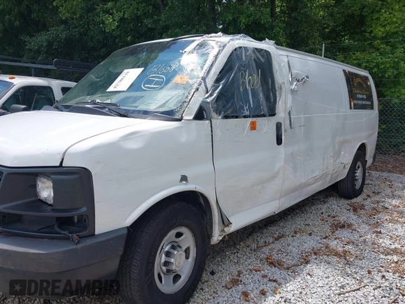 ✅ 2015 Chevrolet Express Cargo • VIN: 1GCWGGCFXF1121507 • Lot: 42788130. Wystawiony na IAAI z przebiegiem 207 237 mil. Bezpłatny archiwum sprzedaży aukcyjnych z USA i szczegółowy raport historii pojazdu na DreamBid. Zdjęcie 2.