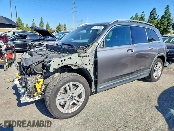 ✅ 2022 Mercedes-Benz GLB 250 • VIN: W1N4M4GB7NW182765 • Lot: 53836336. Wystawiony na Copart z przebiegiem 59 007 mil. Bezpłatny archiwum sprzedaży aukcyjnych z USA i szczegółowy raport historii pojazdu na DreamBid. Zdjęcie 1.