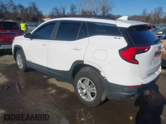 ✅ 2021 GMC Terrain SLE • VIN: 3GKALTEV6ML380041 • Lot: 44014697. Wystawiony na IAAI z przebiegiem 41 702 mil. Bezpłatny archiwum sprzedaży aukcyjnych z USA i szczegółowy raport historii pojazdu na DreamBid. Zdjęcie 3.