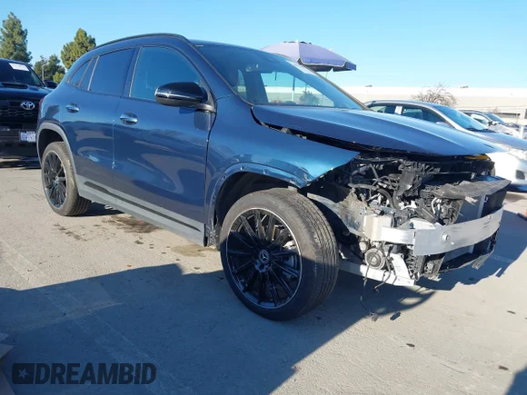 ✅ 2022 Mercedes-Benz GLA 250 • VIN: W1N4N4HB2NJ323248 • Lot: 44115403. Listed on IAAI with 21,132 mi. Free auction sales archive from the USA and detailed vehicle history report at DreamBid. Image 1.