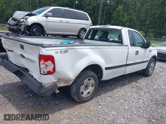 ✅ 2007 Ford F-150 XL • VIN: 1FTRF12257NA58502 • Lot: 42826155. Listed on IAAI with 167,750 mi. Free auction sales archive from the USA and detailed vehicle history report at DreamBid. Image 4.