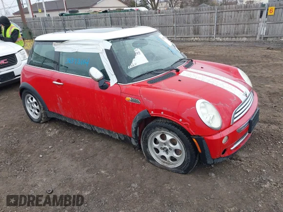 ✅ 2005 MINI Hardtop • VIN: WMWRC33485TC58271 • Лот: 38373114. Опубликован ранее на IAAI с пробегом Не указан. Бесплатный доступ к архиву аукционных продаж из США и подробный отчёт об истории автомобиля на DreamBid. Изображение 1.