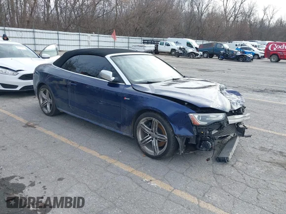 ✅ 2013 Audi S5 Premium Plus • VIN: WAUCGAFHXDN018264 • Lot: 43781078. Wystawiony na IAAI z przebiegiem 104 908 mil. Bezpłatny archiwum sprzedaży aukcyjnych z USA i szczegółowy raport historii pojazdu na DreamBid. Zdjęcie 1.