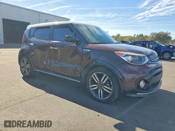 ✅ 2017 Kia Soul + • VIN: KNDJP3A51H7474599 • Lot: 73849295. Listed on Copart with 102,030 mi. Free auction sales archive from the USA and detailed vehicle history report at DreamBid. Image 4.
