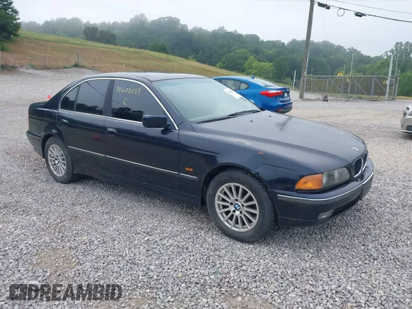 ✅ 1999 BMW 5 Series 528i • VIN: WBADM6345XGUO2313 • Lot: 42608159. Listed on IAAI with 234,433 mi. Free auction sales archive from the USA and detailed vehicle history report at DreamBid. Image 1.