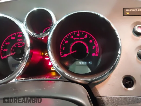✅ 2007 Pontiac Solstice GXP • VIN: 1G2MG35X57Y127749 • Лот: 42634731. Опубликован ранее на IAAI с пробегом 39 090 миль. Бесплатный доступ к архиву аукционных продаж из США и подробный отчёт об истории автомобиля на DreamBid. Изображение 7.