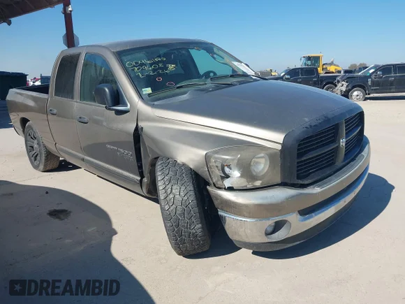 ✅ 2006 Dodge 1500 ST • VIN: 1D7HA18NX6S709608 • Lot: 44321797. Listed on IAAI with 213,541 mi. Free auction sales archive from the USA and detailed vehicle history report at DreamBid. Image 1.
