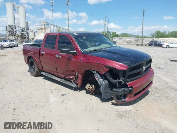 ✅ 2009 Dodge 1500 SLT • VIN: 1D3HB13P69J500593 • Lot: 44911467. Listed on IAAI with 187,922 mi. Free auction sales archive from the USA and detailed vehicle history report at DreamBid. Image 1.