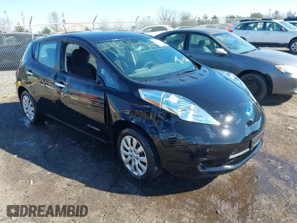 ✅ 2017 Nissan LEAF SV • VIN: 1N4BZ0CP7HC311934 • Лот: 41694306. Опубліковано раніше на IAAI з пробігом 59 565 миль. Безкоштовний доступ до архіву аукціонних продажів зі США та докладний звіт про історію автомобіля на DreamBid. Зображення 1.