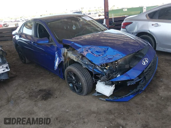 ✅ 2021 Hyundai Elantra SEL • VIN: 5NPLM4AG5MH047764 • Lot: 45062711. Wystawiony na IAAI z przebiegiem 78 243 mil. Bezpłatny archiwum sprzedaży aukcyjnych z USA i szczegółowy raport historii pojazdu na DreamBid. Zdjęcie 1.