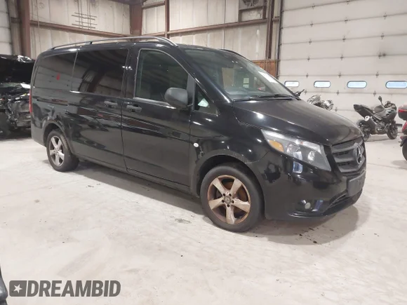 ✅ 2016 Mercedes-Benz Metris Passenger • VIN: WD4PG2EE7G3134612 • Lot: 43824268. Listed on IAAI with 249,047 mi. Free auction sales archive from the USA and detailed vehicle history report at DreamBid. Image 1.