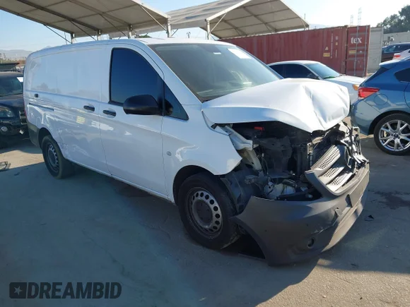 ✅ 2023 Mercedes-Benz Metris Cargo • VIN: W1YV0BEY4P4283405 • Lot: 43238112. Listed on IAAI with 74,432 mi. Free auction sales archive from the USA and detailed vehicle history report at DreamBid. Image 1.