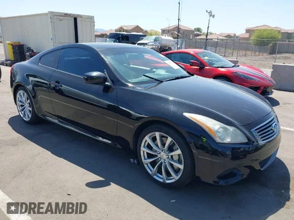 ✅ 2009 Infiniti G37 • VIN: JNKCV64E49M606137 • Lot: 42007778. Listed on IAAI with 177,435 mi. Free auction sales archive from the USA and detailed vehicle history report at DreamBid. Image 1.