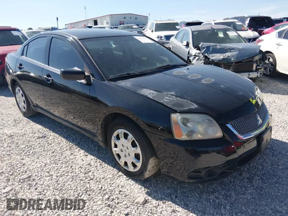 ✅ 2012 Mitsubishi Galant ES • VIN: 4A32B3FF9CE011373 • Lot: 44639656. Listed on IAAI with 160,056 mi. Free auction sales archive from the USA and detailed vehicle history report at DreamBid. Image 1.