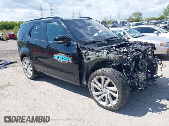 ✅ 2017 Land Rover Discovery HSE • VIN: SALRRBBV2HA041729 • Lot: 45063630. Listed on IAAI with Not provided. Free auction sales archive from the USA and detailed vehicle history report at DreamBid. Image 1.