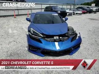 ✅ 2021 Chevrolet Corvette 2LT • VIN: 1G1YB2D48M5122340 • Lot: 63275735. Listed on Copart with 22,058 mi. Free auction sales archive from the USA and detailed vehicle history report at DreamBid. Image 16.