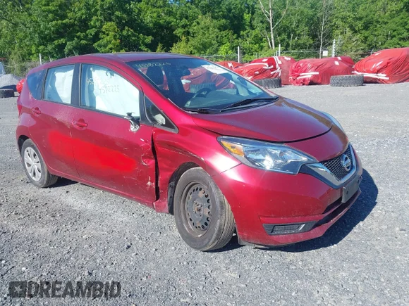✅ 2017 Nissan Note S Plus • VIN: 3N1CE2CP8HL368009 • Lot: 45282225. Wystawiony na IAAI z przebiegiem 146 043 mil. Bezpłatny archiwum sprzedaży aukcyjnych z USA i szczegółowy raport historii pojazdu na DreamBid. Zdjęcie 1.