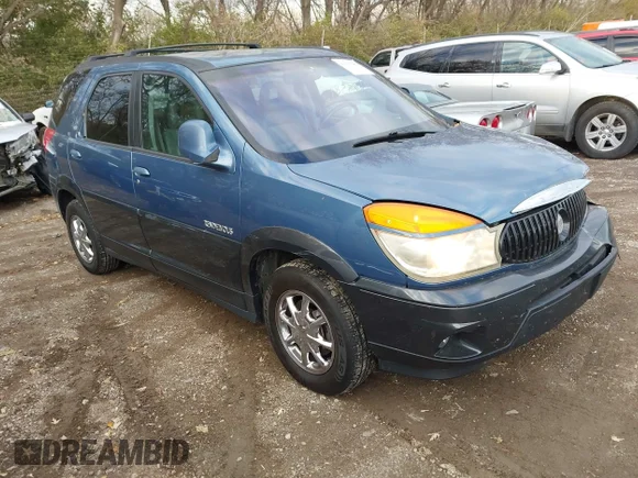 ✅ 2002 Buick Rendezvous CXL • VIN: 3G5DB03E72S588548 • Lot: 43675581. Wystawiony na IAAI z przebiegiem 212 071 mil. Bezpłatny archiwum sprzedaży aukcyjnych z USA i szczegółowy raport historii pojazdu na DreamBid. Zdjęcie 1.