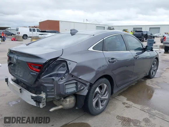 ✅ 2019 Honda Insight EX • VIN: 19XZE4F56KE025837 • Lot: 42151315. Wystawiony na IAAI z przebiegiem 157 704 mil. Bezpłatny archiwum sprzedaży aukcyjnych z USA i szczegółowy raport historii pojazdu na DreamBid. Zdjęcie 4.