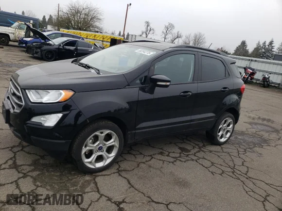 ✅ 2022 Ford EcoSport SE • VIN: MAJ6S3GL5NC462099 • Лот: 88284275. Опубліковано раніше на Copart з пробігом 23 678 миль. Безкоштовний доступ до архіву аукціонних продажів зі США та докладний звіт про історію автомобіля на DreamBid. Зображення 1.