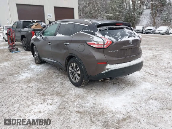✅ 2016 Nissan Murano S • VIN: 5N1AZ2MH1GN151802 • Lot: 43989177. Wystawiony na IAAI z przebiegiem 182 811 mil. Bezpłatny archiwum sprzedaży aukcyjnych z USA i szczegółowy raport historii pojazdu na DreamBid. Zdjęcie 3.