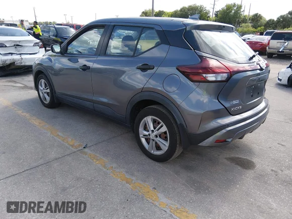 ✅ 2021 Nissan Kicks S • VIN: 3N1CP5BV4ML491800 • Lot: 44985911. Wystawiony na IAAI z przebiegiem 49 807 mil. Bezpłatny archiwum sprzedaży aukcyjnych z USA i szczegółowy raport historii pojazdu na DreamBid. Zdjęcie 3.