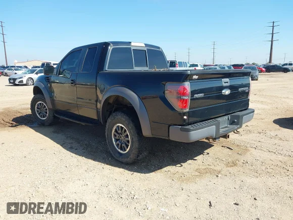 ✅ 2011 Ford F-150 SVT Raptor • VIN: 1FTEX1R64BFC91200 • Лот: 43121068. Опубликован ранее на IAAI с пробегом 149 206 миль. Бесплатный доступ к архиву аукционных продаж из США и подробный отчёт об истории автомобиля на DreamBid. Изображение 3.