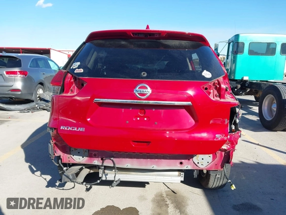 ✅ 2017 Nissan Rogue SV • VIN: JN8AT2MT2HW393525 • Lot: 44147697. Wystawiony na IAAI z przebiegiem 58 258 mil. Bezpłatny archiwum sprzedaży aukcyjnych z USA i szczegółowy raport historii pojazdu na DreamBid. Zdjęcie 6.