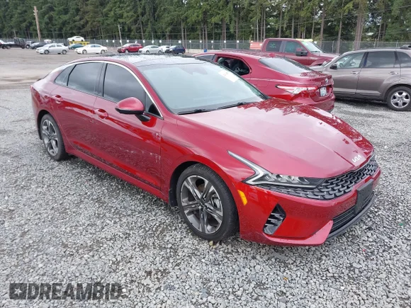 ✅ 2022 Kia K5 EX • VIN: 5XXG34J24NG140250 • Лот: 42610038. Опубліковано раніше на IAAI з пробігом 31 549 миль. Безкоштовний доступ до архіву аукціонних продажів зі США та докладний звіт про історію автомобіля на DreamBid. Зображення 1.