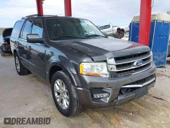 ✅ 2016 Ford Expedition Limited • VIN: 1FMJU1KT3GEF32969 • Lot: 42011508. Wystawiony na IAAI z przebiegiem 160 415 mil. Bezpłatny archiwum sprzedaży aukcyjnych z USA i szczegółowy raport historii pojazdu na DreamBid. Zdjęcie 1.
