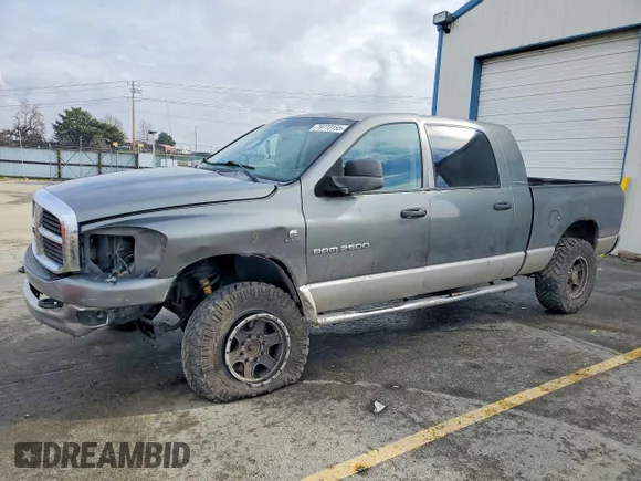 ✅ 2006 Dodge 2500 Laramie • VIN: 3D7KS29C76G177201 • Lot: 79773155. Listed on Copart with 253,141 mi. Free auction sales archive from the USA and detailed vehicle history report at DreamBid. Image 1.