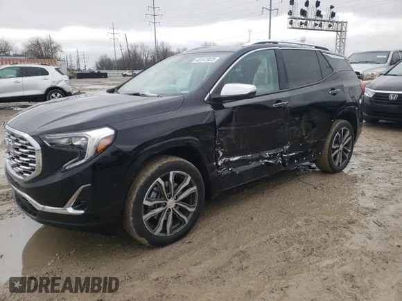 ✅ 2020 GMC Terrain Denali • VIN: 3GKALXEX1LL269727 • Лот: 45141923. Опубликован ранее на Copart с пробегом 21 384 миль. Бесплатный доступ к архиву аукционных продаж из США и подробный отчёт об истории автомобиля на DreamBid. Изображение 1.