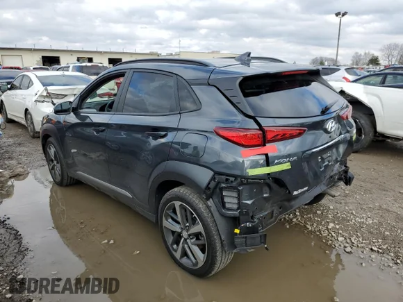 ✅ 2020 Hyundai Kona Ultimate • VIN: KM8K53A5XLU533617 • Lot: 35856913. Wystawiony na Copart z przebiegiem 16 090 mil. Bezpłatny archiwum sprzedaży aukcyjnych z USA i szczegółowy raport historii pojazdu na DreamBid. Zdjęcie 2.