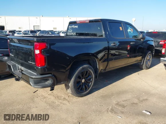 ✅ 2020 Chevrolet Silverado 1500 Custom • VIN: 1GCPWBEK9LZ349774 • Lot: 43775158. Wystawiony na IAAI z przebiegiem Nie podano. Bezpłatny archiwum sprzedaży aukcyjnych z USA i szczegółowy raport historii pojazdu na DreamBid. Zdjęcie 4.