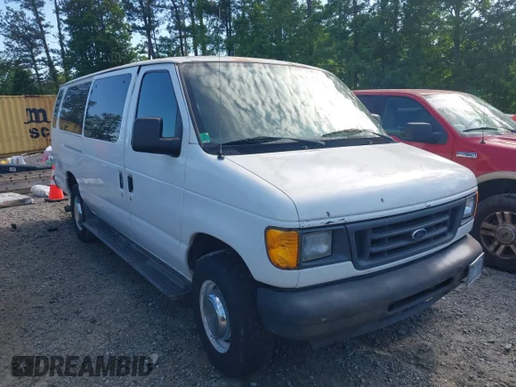 ✅ 2005 Ford E-350 • VIN: 1FBSS31P75HA14541 • Lot: 42159778. Listed on IAAI with 240,703 mi. Free auction sales archive from the USA and detailed vehicle history report at DreamBid. Image 1.