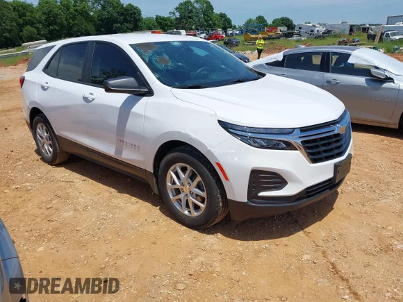 ✅ 2024 Chevrolet Equinox LS • VIN: 3GNAXHEGXRL121856 • Лот: 45296658. Опубліковано раніше на IAAI з пробігом 26 964 миль. Безкоштовний доступ до архіву аукціонних продажів зі США та докладний звіт про історію автомобіля на DreamBid. Зображення 1.