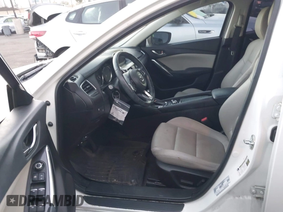 ✅ 2017 Mazda 6 Touring • VIN: JM1GL1V56H1155187 • Lot: 43975510. Wystawiony na IAAI z przebiegiem 64 144 mil. Bezpłatny archiwum sprzedaży aukcyjnych z USA i szczegółowy raport historii pojazdu na DreamBid. Zdjęcie 5.