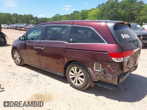 ✅ 2014 Honda Odyssey EX-L • VIN: 5FNRL5H64EB118663 • Lot: 45090278. Wystawiony na IAAI z przebiegiem 146 103 mil. Bezpłatny archiwum sprzedaży aukcyjnych z USA i szczegółowy raport historii pojazdu na DreamBid. Zdjęcie 3.