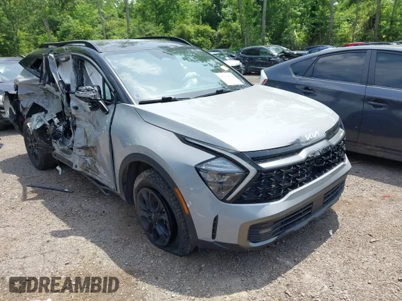 ✅ 2023 Kia Sportage X-Pro Prestige • VIN: 5XYK7CAF4PG084353 • Lot: 45314538. Listed on IAAI with 45,188 mi. Free auction sales archive from the USA and detailed vehicle history report at DreamBid. Image 1.