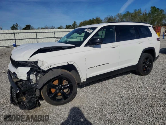 ✅ 2024 Jeep Grand Cherokee Altitude X • VIN: 1C4RJJAG5R8509263 • Lot: 46104646. Listed on Copart with Not provided. Free auction sales archive from the USA and detailed vehicle history report at DreamBid. Image 1.