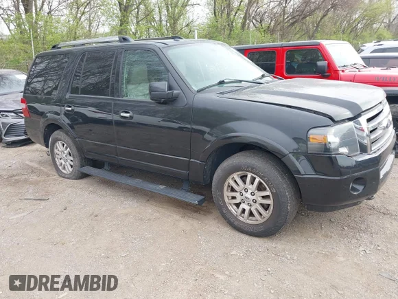 ✅ 2014 Ford Expedition Limited • VIN: 1FMJU2A51EEF27744 • Lot: 42023948. Wystawiony na IAAI z przebiegiem 138 448 mil. Bezpłatny archiwum sprzedaży aukcyjnych z USA i szczegółowy raport historii pojazdu na DreamBid. Zdjęcie 1.