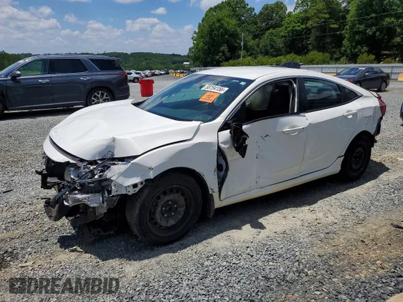 ✅ 2017 Honda Civic LX • VIN: 19XFC2F52HE221845 • Lot: 58194156. Wystawiony na Copart z przebiegiem 81 265 mil. Bezpłatny archiwum sprzedaży aukcyjnych z USA i szczegółowy raport historii pojazdu na DreamBid. Zdjęcie 1.