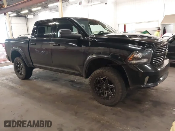 ✅ 2014 Ram 1500 Sport • VIN: 1C6RR7MT2ES392573 • Лот: 44535118. Опубликован ранее на IAAI с пробегом 170 668 миль. Бесплатный доступ к архиву аукционных продаж из США и подробный отчёт об истории автомобиля на DreamBid. Изображение 1.