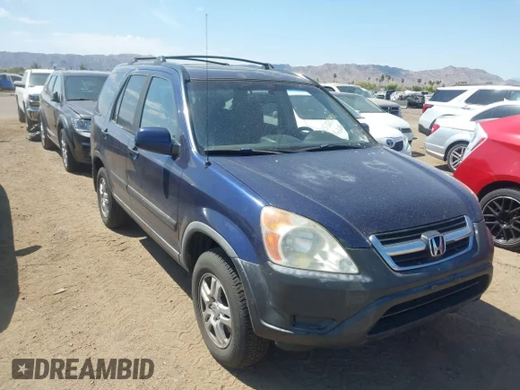 ✅ 2004 Honda CR-V EX • VIN: JHLRD78824C040070 • Lot: 45389971. Listed on IAAI with 191,297 mi. Free auction sales archive from the USA and detailed vehicle history report at DreamBid. Image 1.