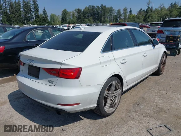 ✅ 2015 Audi A3 Premium Plus • VIN: WAUEFGFF2F1012322 • Lot: 43132462. Listed on IAAI with 98,148 mi. Free auction sales archive from the USA and detailed vehicle history report at DreamBid. Image 4.