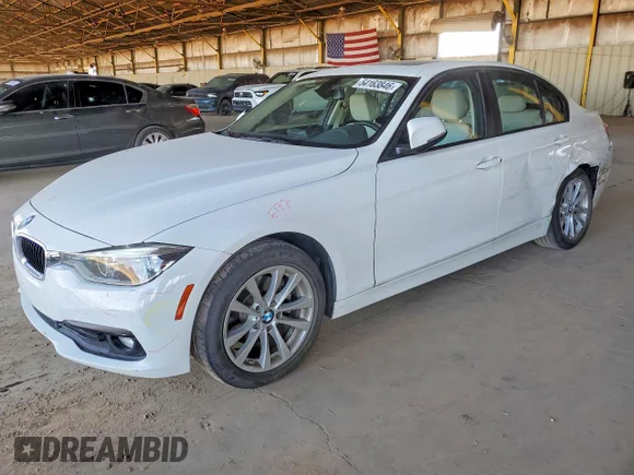 ✅ 2018 BMW 3 Series 320i • VIN: WBA8A9C50JAH12788 • Lot: 54163846. Listed on Copart with 67,256 mi. Free auction sales archive from the USA and detailed vehicle history report at DreamBid. Image 1.