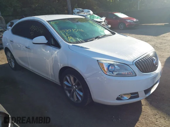 ✅ 2013 Buick Verano • VIN: 1G4PP5SK8D4128258 • Lot: 43351546. Listed on IAAI with 165,700 mi. Free auction sales archive from the USA and detailed vehicle history report at DreamBid. Image 1.