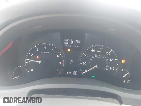 ✅ 2010 Lexus RX 350 • VIN: 2T2ZK1BA5AC013455 • Lot: 45199784. Listed on IAAI with 117,166 mi. Free auction sales archive from the USA and detailed vehicle history report at DreamBid. Image 7.