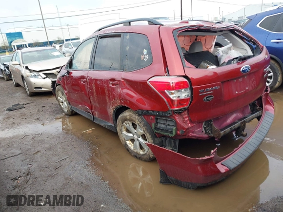 ✅ 2016 Subaru Forester Premium • VIN: JF2SJADCXGH491612 • Lot: 44862854. Wystawiony na IAAI z przebiegiem 137 508 mil. Bezpłatny archiwum sprzedaży aukcyjnych z USA i szczegółowy raport historii pojazdu na DreamBid. Zdjęcie 3.